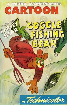 Goggle Fishing Bear