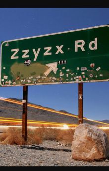 The Legacy of Zyzzyx Road